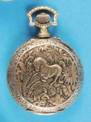 Dürrstein Monopol, Motif pocket watch with jumping Horse