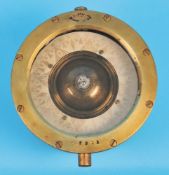 Kreiselkompass, bezeichnet W. Hartmann, Hamburg