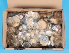 Taschenuhrgläser, ca. 2,8 kg., diverse Größen