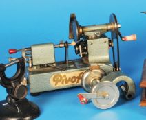 Pivofix Zapfenrolliermaschine mit 2 Rollierscheiben