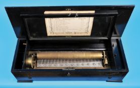 Großer Musikspielautomat mit 12 Melodien