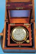 Marine-Chronometer, Uhrmachermeister und Chronometermacher Cordes