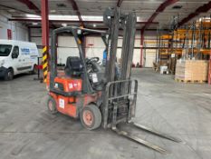 2001 Nissan FD01A150 1.5t Diesel Forklift, Indicating: 5272.7 Hours, Max Lift Height: 3700mm, Fitted