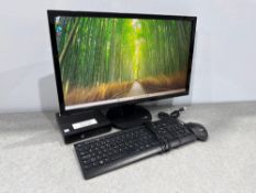 HP 260 G2 Micro PC Intel Core i5-6200U 8GB Ram 128GB SSD Windows 11 Pro, With Acer K242HL 24”