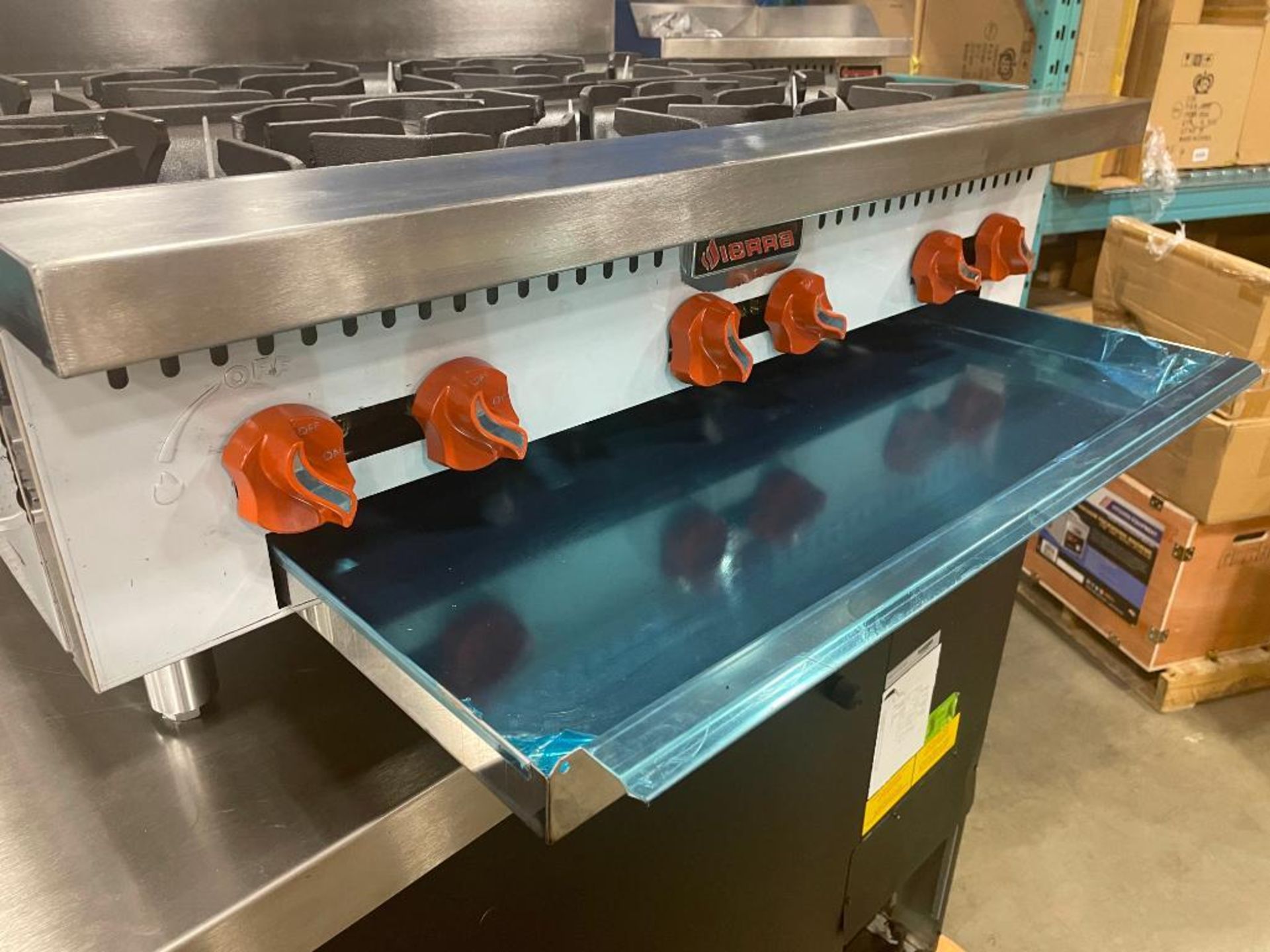 NEW SIERRA HP636 6-BURNER GAS COUNTERTOP HOT PLATE - Image 7 of 17