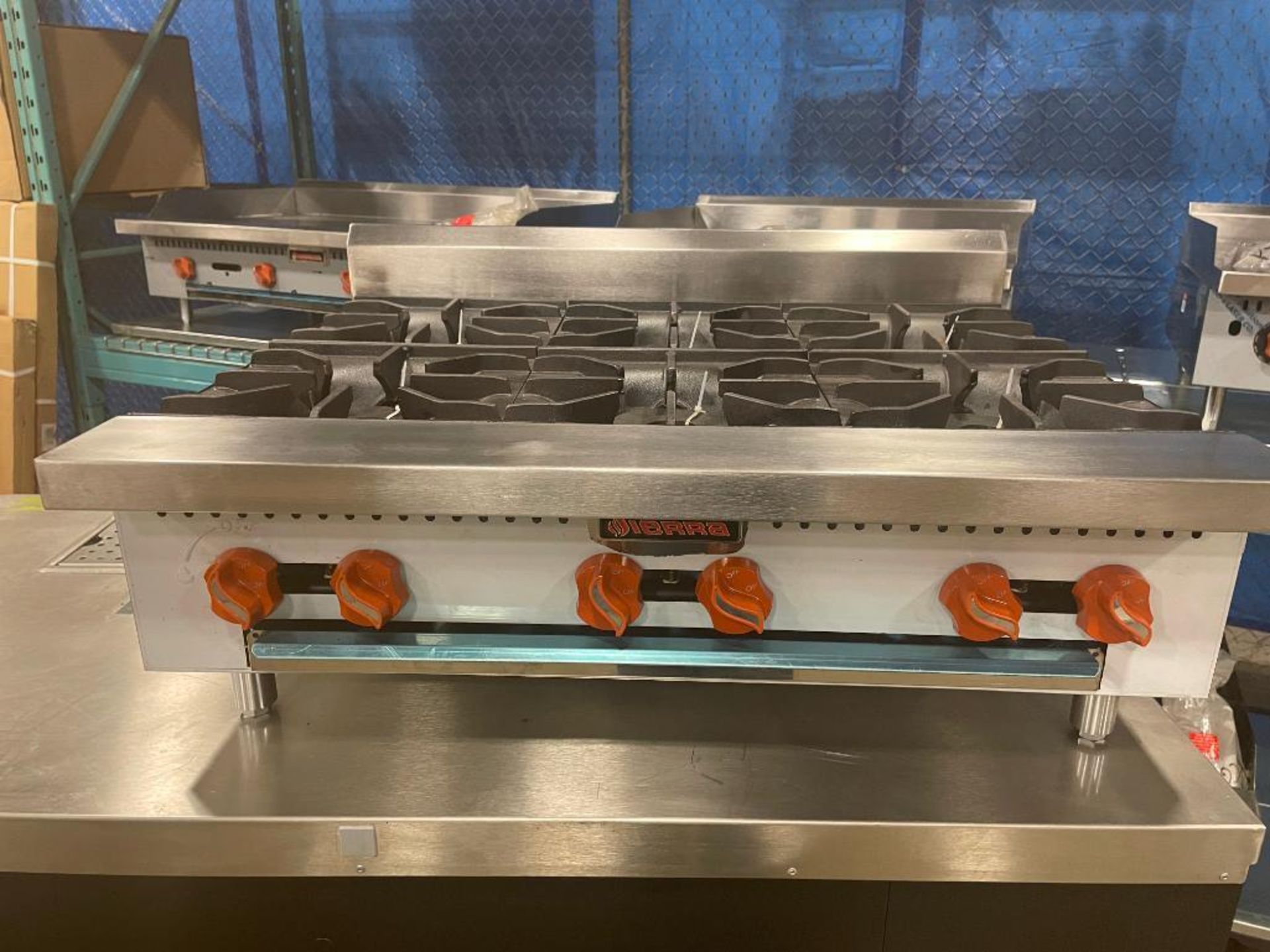NEW SIERRA HP636 6-BURNER GAS COUNTERTOP HOT PLATE - Image 4 of 17