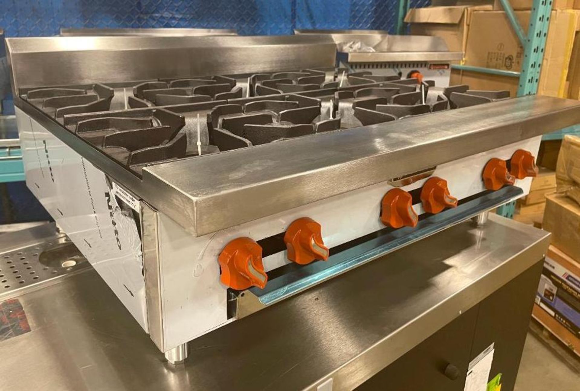NEW SIERRA HP636 6-BURNER GAS COUNTERTOP HOT PLATE - Image 2 of 17