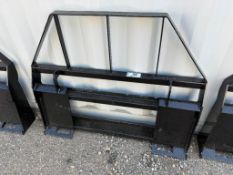 Skid Steer Fork Attachment w/ (2) 1.5T Forks