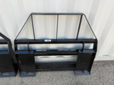 Skid Steer Fork Attachment w/ (2) 1.5T Forks