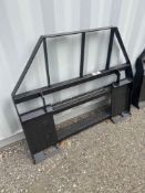 Skid Steer Fork Attachment w/ (2) 1.5T Forks