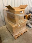 Pallet of (7) Boxes of (24) 12” X 6” Plastic Elevator Buckets