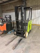 Clark ESM11-15S 3,000lb. Electric Forklift, 609hrs Showing