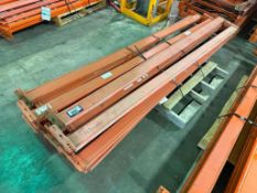 Lot of (14) Asst. 9’ Pallet Racking Beams