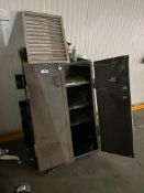 30” X 36” Metal Shop Cabinet w/ Asst. Parts Shelf, etc.