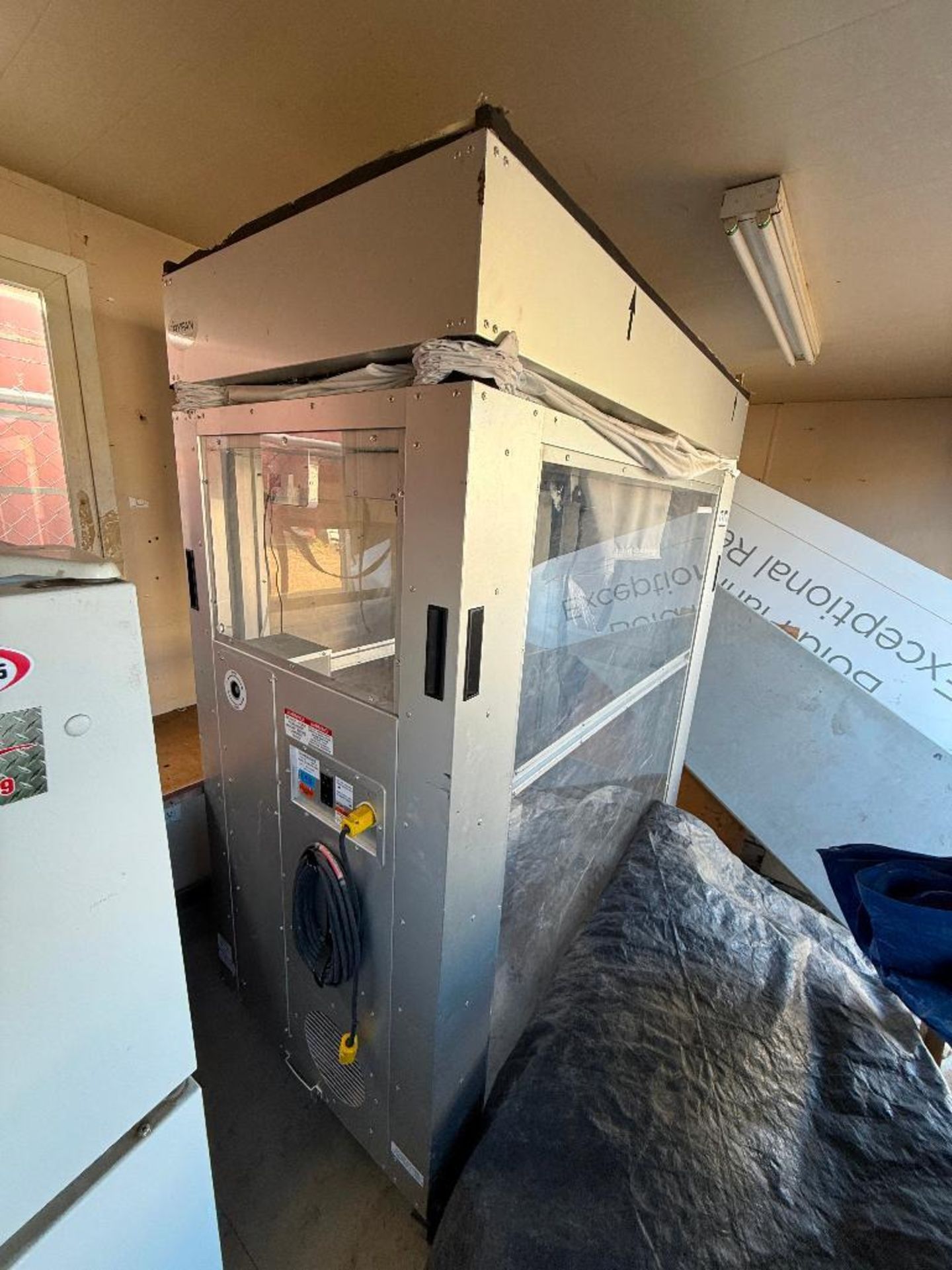 Contents of Seacan Office Unit w/ Abatement Technologies AG8000 ...