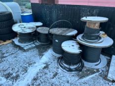 Lot of (6) Spools of Asst. Wire