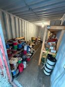 Contents of 20' Seacan including Asst. Wire, etc. (Seacan Not Included)