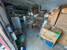 Contents of 10' X 32' Skidded Office Trailer including Asst. (Trailer Not Included) **Must be remove