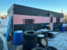 10' X 32' Skidded Office Trailer (Contents Not Included) **Cannot be removed Until Dec. 4th**