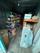 Contents of 20' Seacan including Asst. Electrical Components, Wire, etc. (Seacan Not Included)