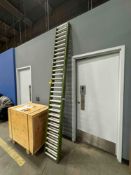 Lot of (2) Approx 118"x14" Roller Conveyors