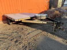 2014 Trailtech 10 ft. S/A Equipment Trailer VIN#: 2CU3FYC18E2034109