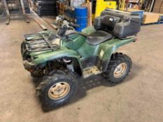 Yamaha Grizzly, 11,059km Showing, 524hrs Showing VIN 5Y4AM53W5EA300270