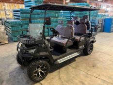 New SDLANCH SDLGC100 6-Seat Electric Golf Cart - 4000W AC Electric Motor, 60V100AH Battery