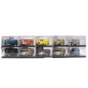 Ten City die-cast models, boxed