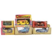 Forty-four Matchbox die-cast models