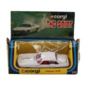 Corgi 320 'The Saint' Jaguar XJS die-cast model.