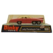 Dinky 100 'FAB 1' die-cast model, boxed
