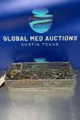 Mixed Surgical Instruments w/ Basket