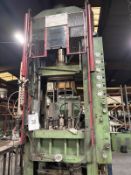 Bussmann Simetag 350 tonne powder compaction press c/w incline feed conveyor