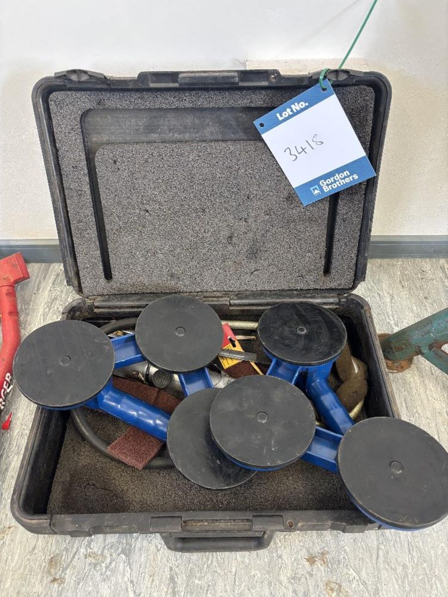 Table Glass Fitting Tools Selection of Glass Fitting Tools with Case