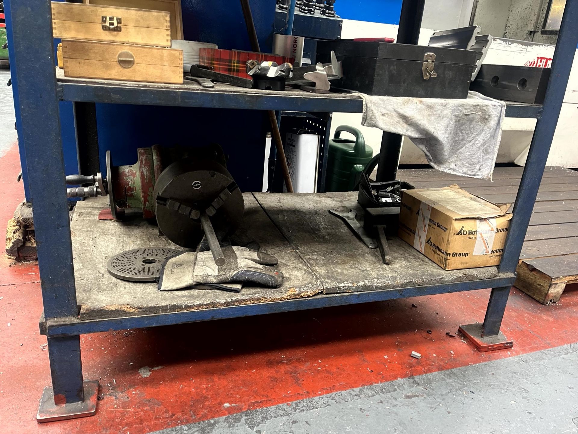 Huron CX10 vertical milling machine, Serial No. 00A410 (2000) with external swarf conveyor, metal - Image 18 of 20