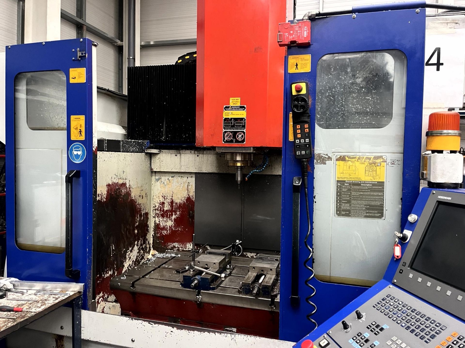 Quick Jet Machines Co. Ltd Depojet 906 3-axis CNC vertical milling machine, Serial No. 02005 ( - Image 18 of 24