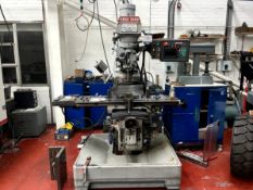 King Rich KRV3000/Edge3000 vertical milling machine, Serial No. 10429 (2005) with Proto Trak Edge