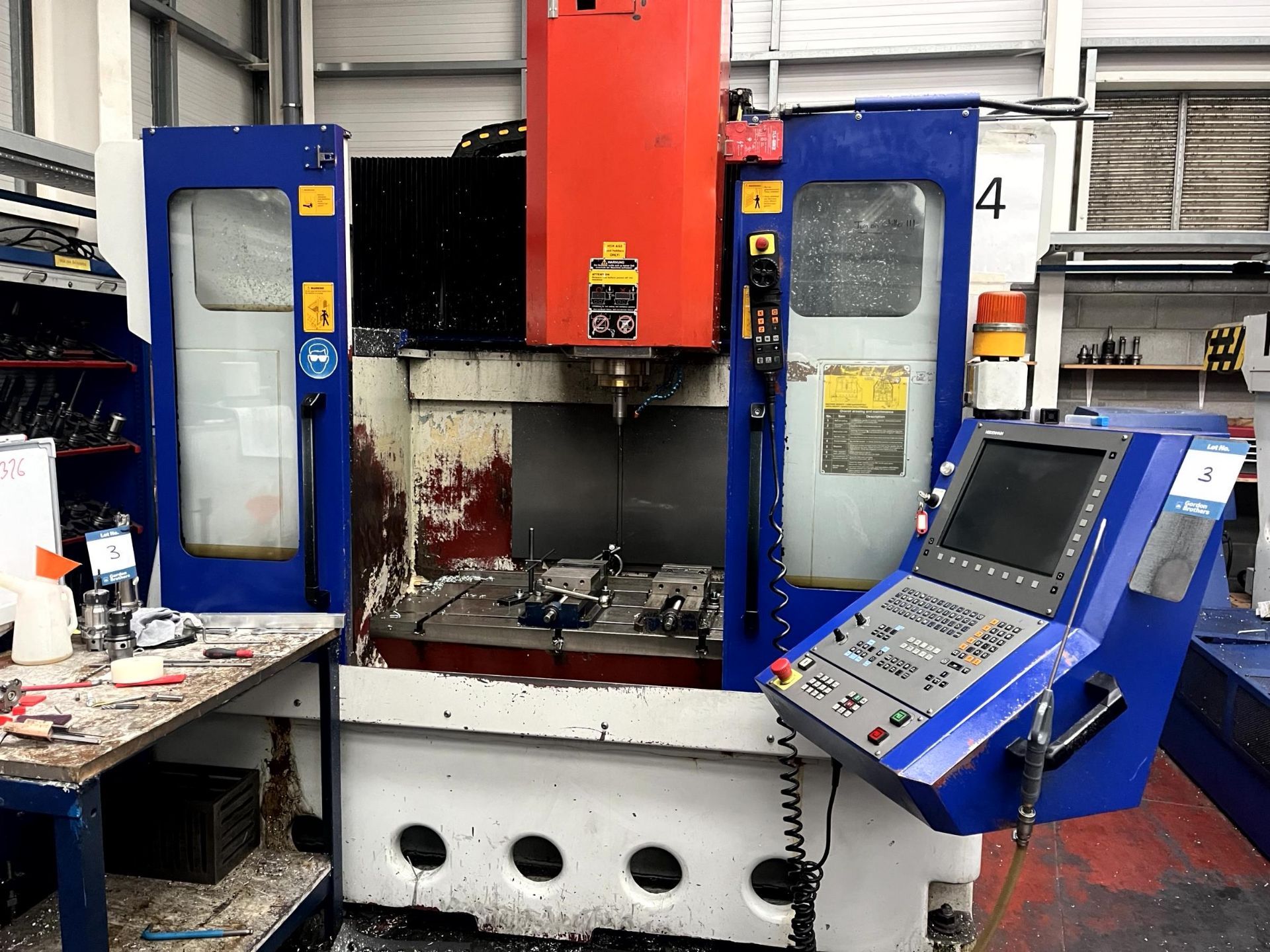 Quick Jet Machines Co. Ltd Depojet 906 3-axis CNC vertical milling machine, Serial No. 02005 ( - Image 2 of 24