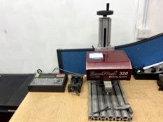 Telesis Benchmark 320 bench-mounted marking system