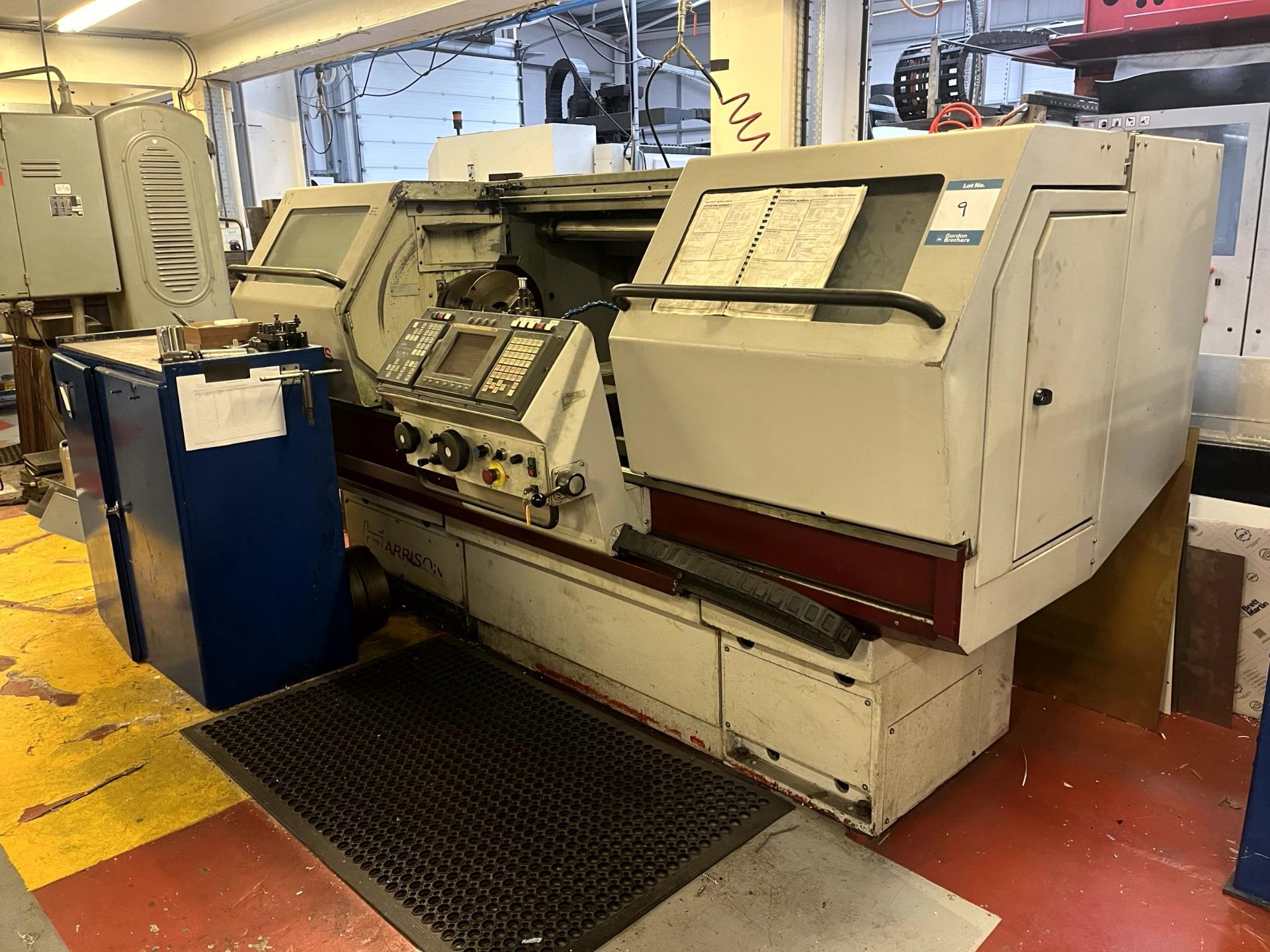 Harrison / 600 Lathes Alpha 400S CNC horizontal lathe, Serial No. S30136 (2000) - NB excluding all