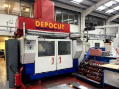 Tajmac ZPS DepoCut P11.01 vertical machining centre, Serial No. 3012 (2002) with two Astos outfeed