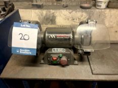 Mach Machine Tools benchtop double-ended grinder