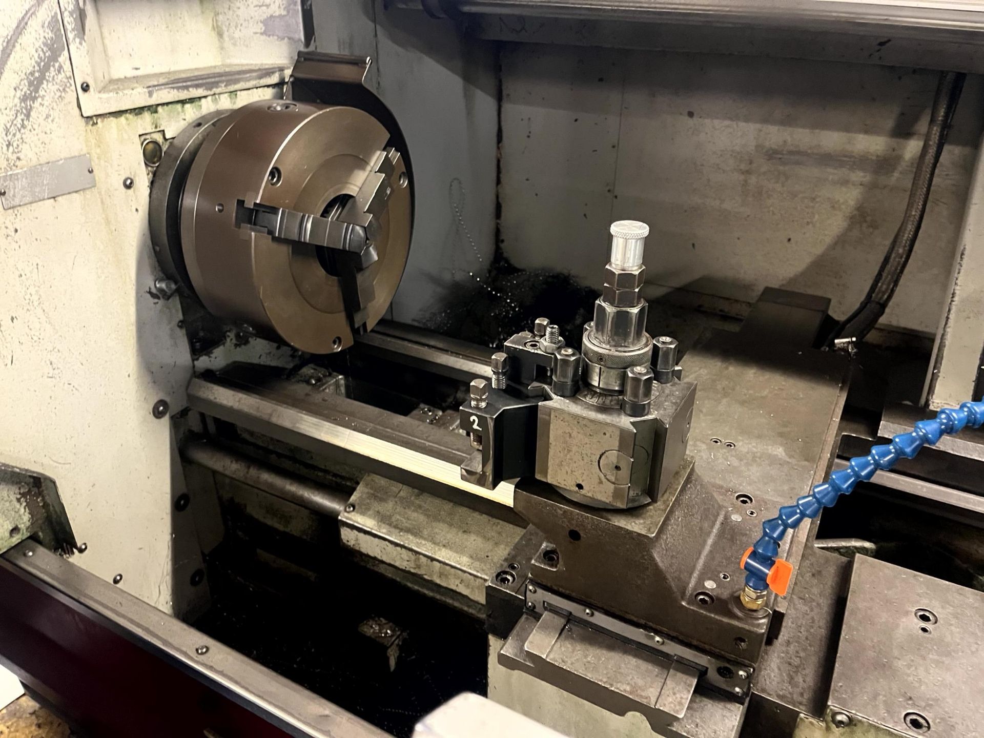 Harrison / 600 Lathes Alpha 400S CNC horizontal lathe, Serial No. S30136 (2000) - NB excluding all - Image 6 of 8