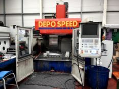 Quick Jet Machines Co. Ltd DepoSpeed CNC vertical milling machine, Serial No. 01006 (2003) with