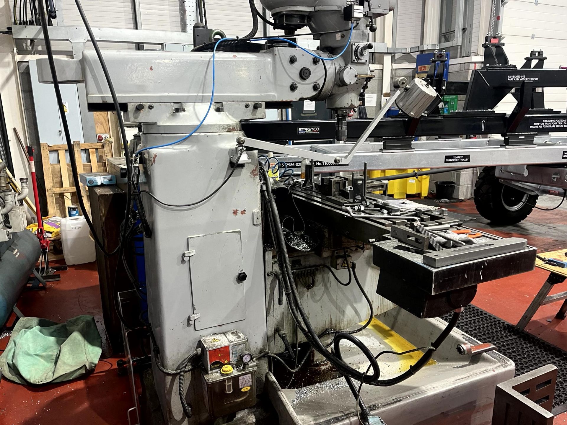 King Rich KRV3000/Edge3000 vertical milling machine, Serial No. 10429 (2005) with Proto Trak Edge - Image 8 of 25