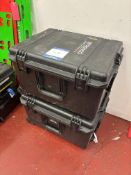 Two Peli IM2750 wheeled storm cases