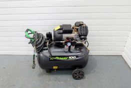 Sealey Airpower 100Ltr Compressor. CFM 12.6. Single Phase.