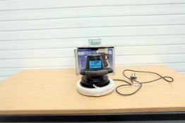 Nutool NPT110 240mm Orbital Polisher/Waxer With Carboard Box & Tin of Briwax. Single Phase Motor:110