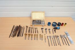 Assortment of Woodworking Drills.